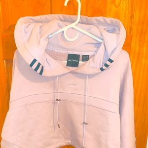 Brand New Ivy Park Purple Cropped Hoodie